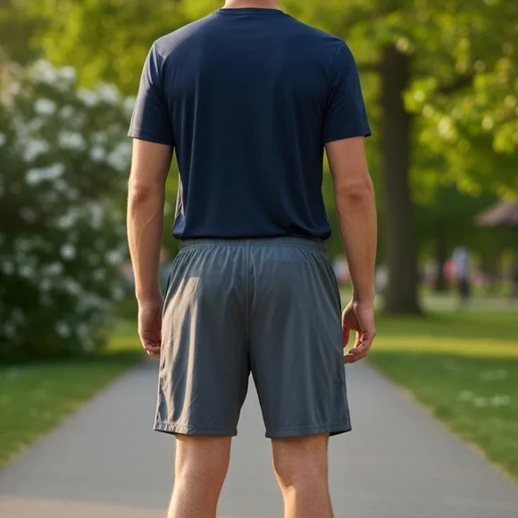 Nike Gray Basketball shorts - Picture 3 of 6